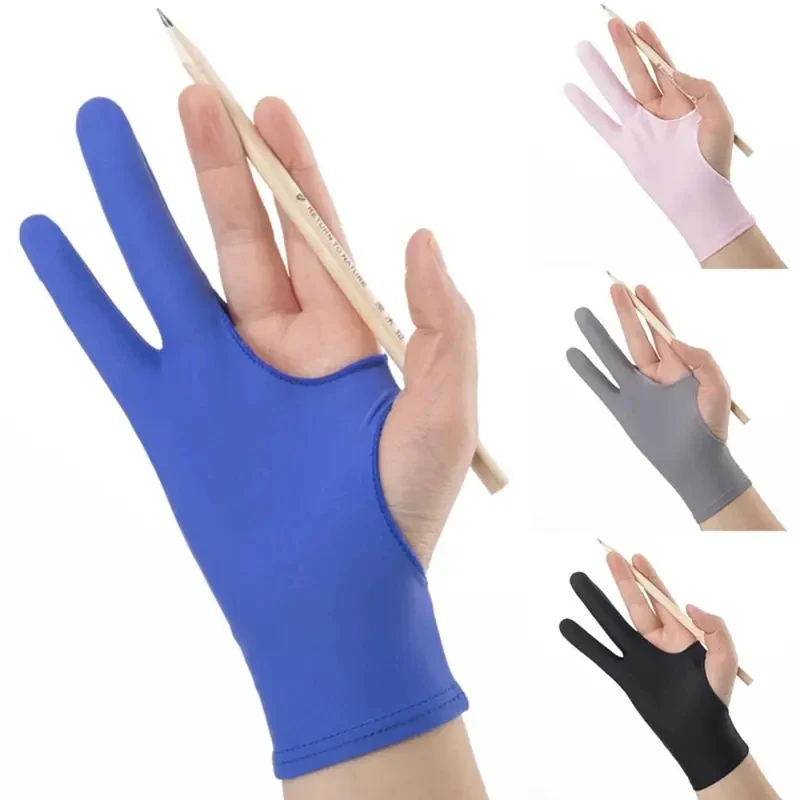 1/3 ชิ้นสไตลัสสีดำสีฟ้าสีเทาป้ - Drawing Glove Artist บทวิจารณ์และราคา