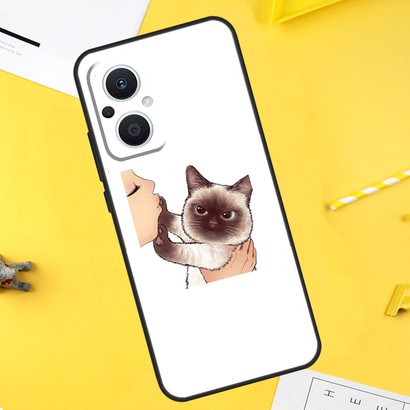 เคสการ์ตูนลูกแมวน่ารัก Kiss Ca - Oppo Reno 12 บทวิจารณ์และราคา