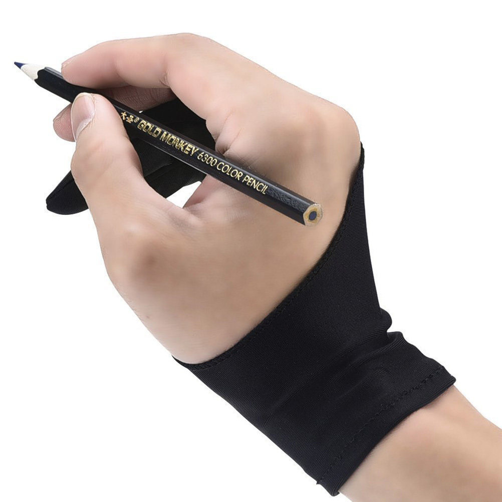 ถุงมือวาดภาพสองนิ้ว 2 ชิ้น ถุง - Drawing Glove Artist บทวิจารณ์และราคา