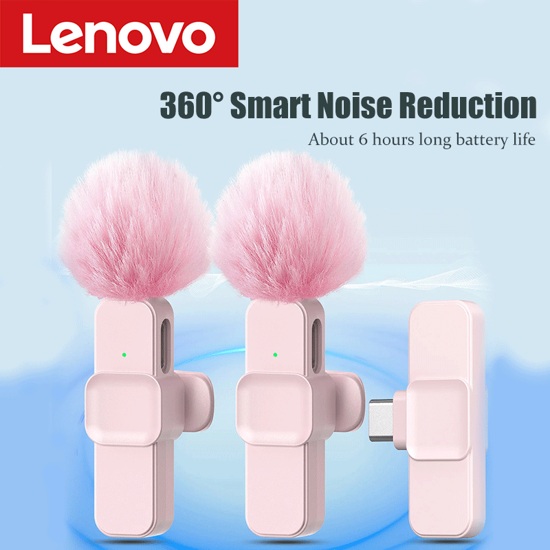 ไมโครโฟนไร้สาย Lenovo สีชมพู ส - Android Tablet Gaming Accessories บทวิจารณ์และราคา